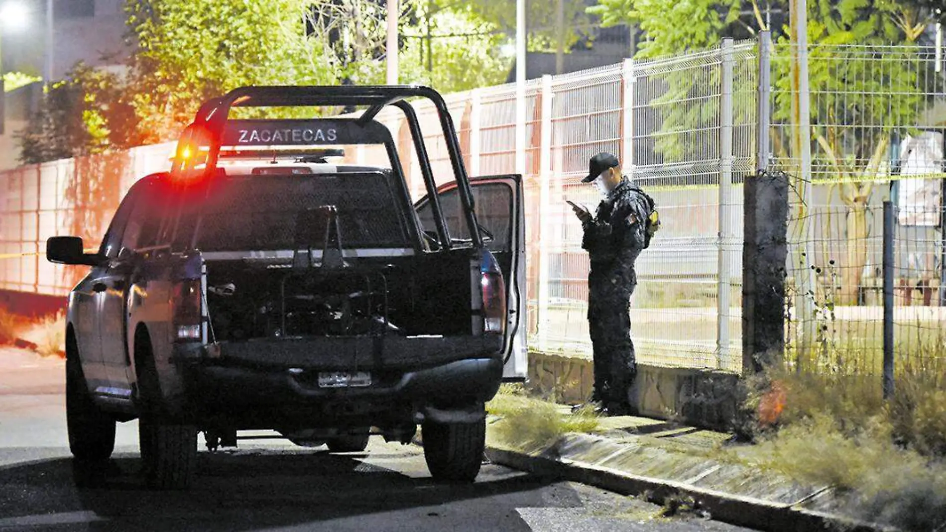 Zona de intervención policiaca